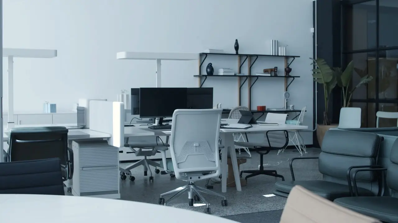 Bright fitted office space